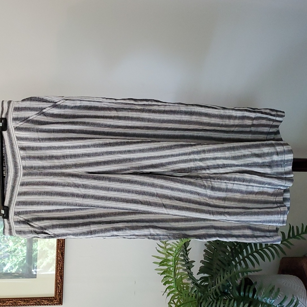 Max Studio wide leg, cotton pants